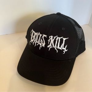 Dolls Kill Black Trucker Hat